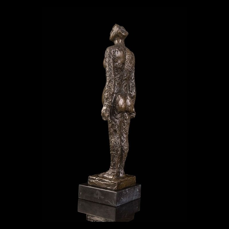 Estátua africana Mulheres grávidas modernas