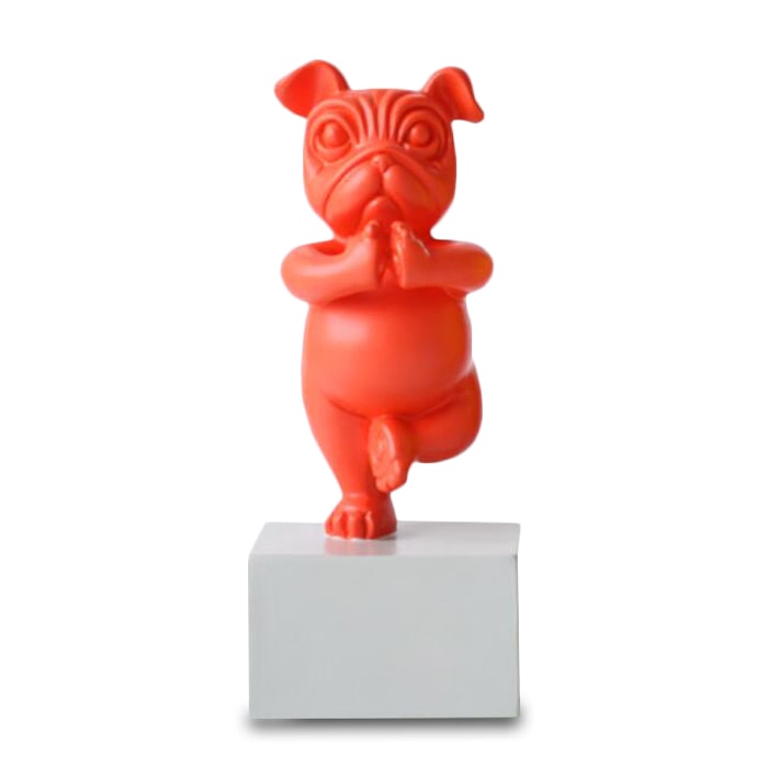 Estátua Bulldog Le Molosse Français
