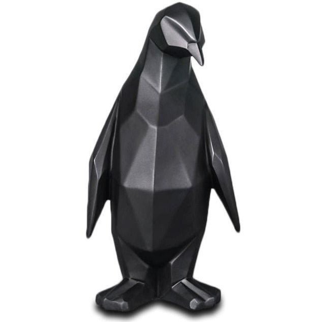 Estátua de origami pingouin