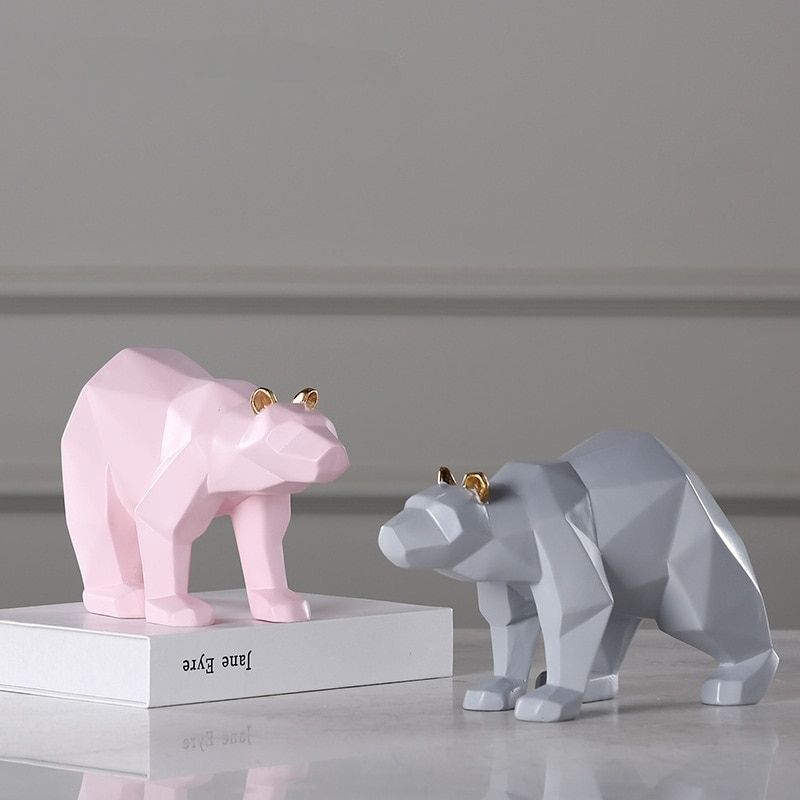 Estátua de Urso de Origami