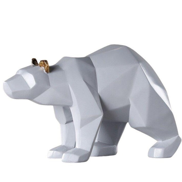 Estátua de Urso de Origami
