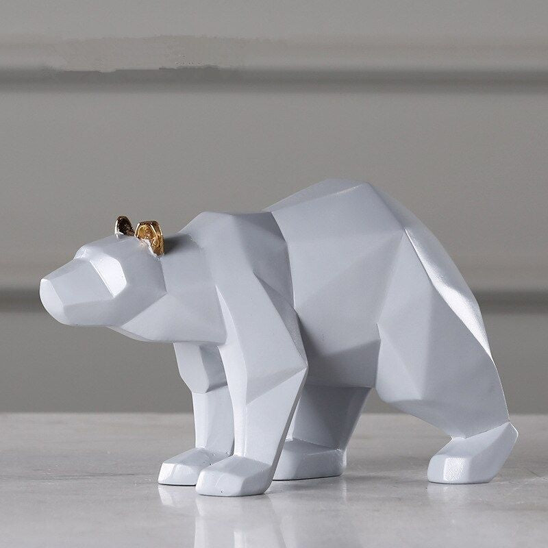 Estátua de Urso de Origami