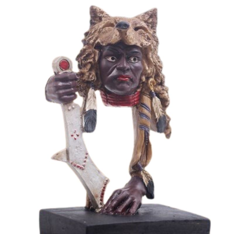 Estátua do guerreiro indiano