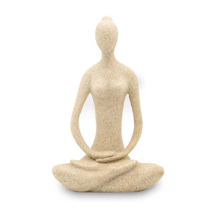 Estátua mulher de ioga família