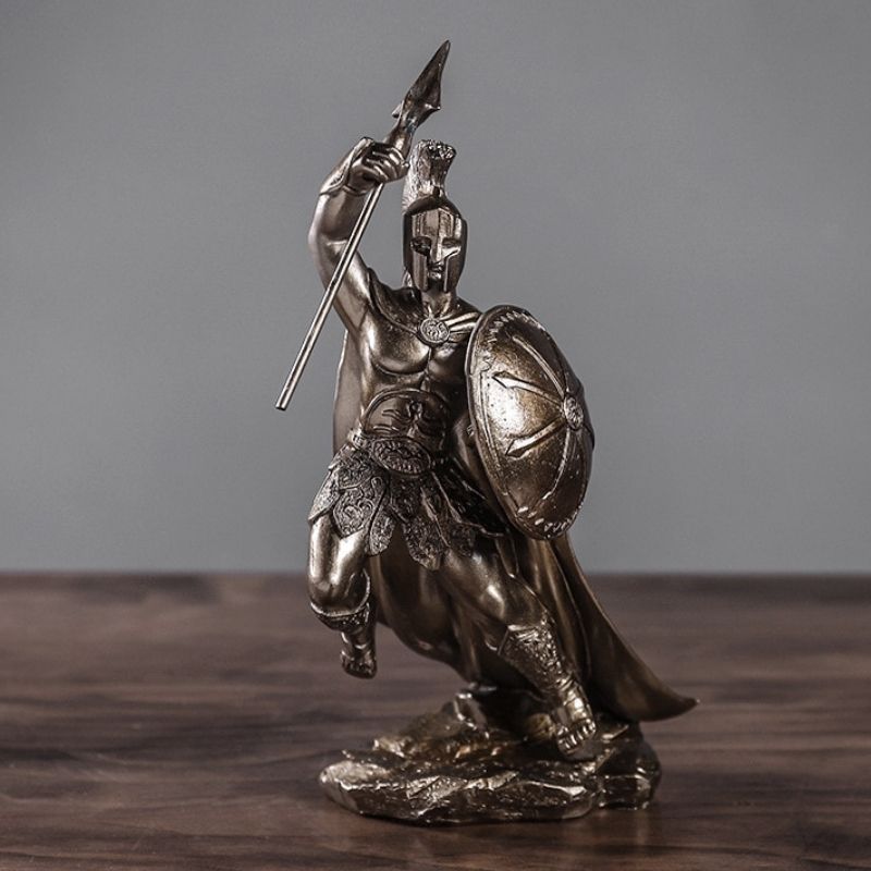 Soldado de estátua grega