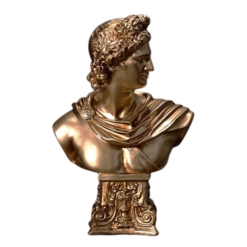 Bust Greek Statue Men