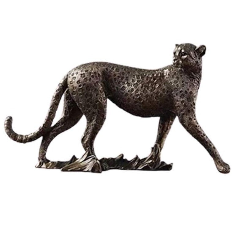 Decoração de resina Pantera de Estátua