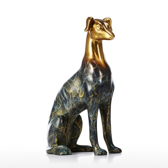 Estátua Bronze Dog Guard