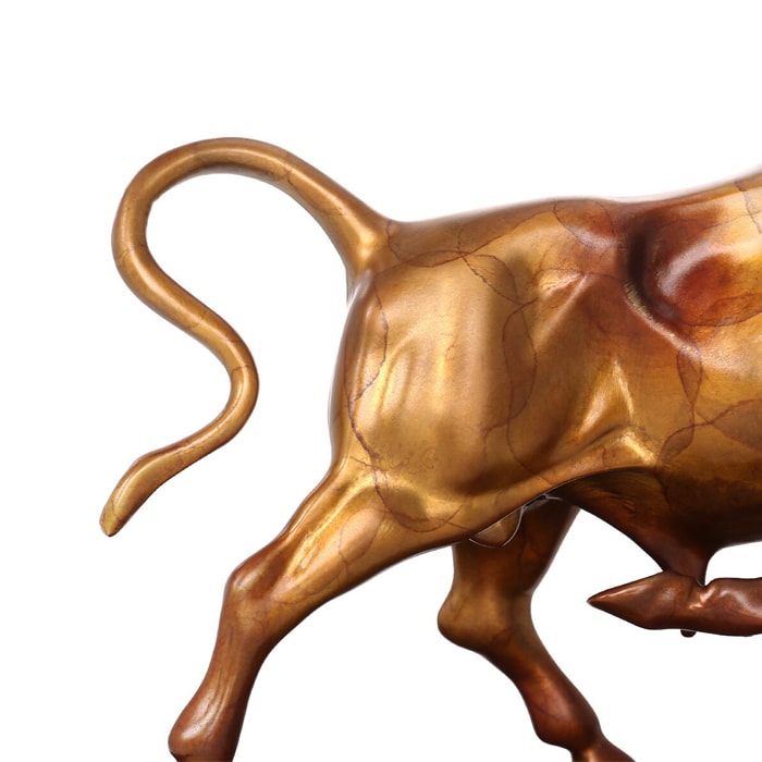 Estátua Bronze Rabid Bull