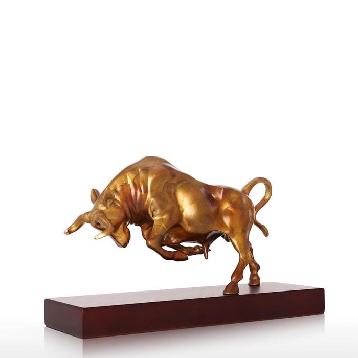 Estátua Bronze Rabid Bull