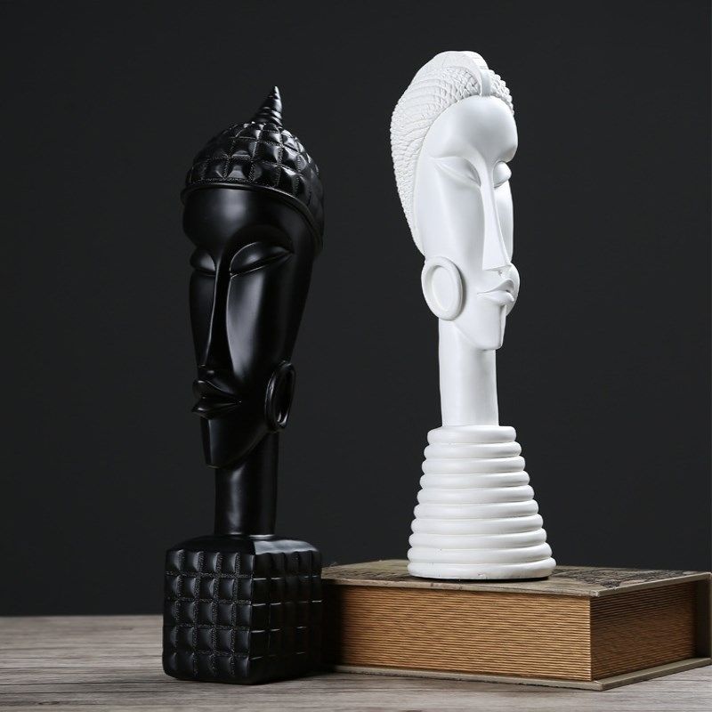 Estátua de arte africana negra