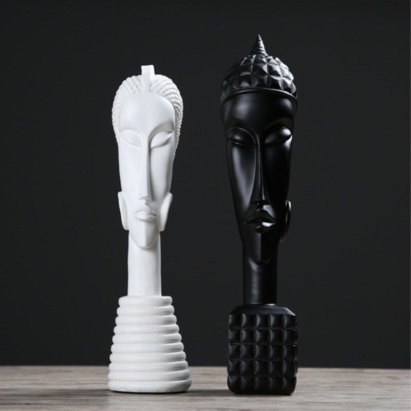 Estátua de arte africana negra