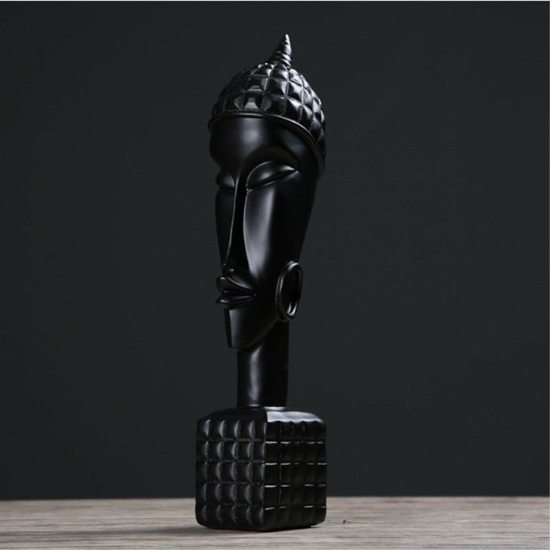 Estátua de arte africana negra