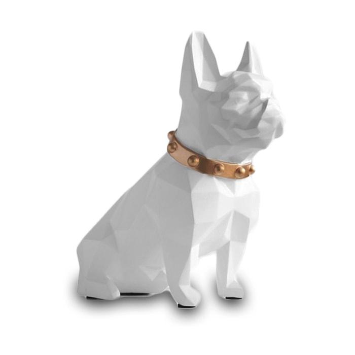 Estátua de Bulldog de origami