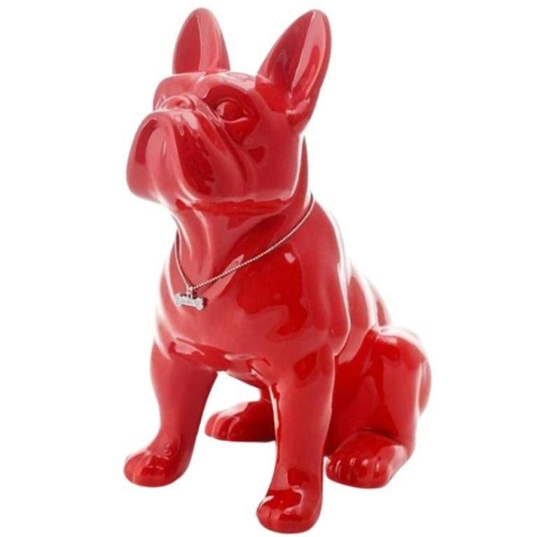 Estátua de cachorro o Red Bulldog