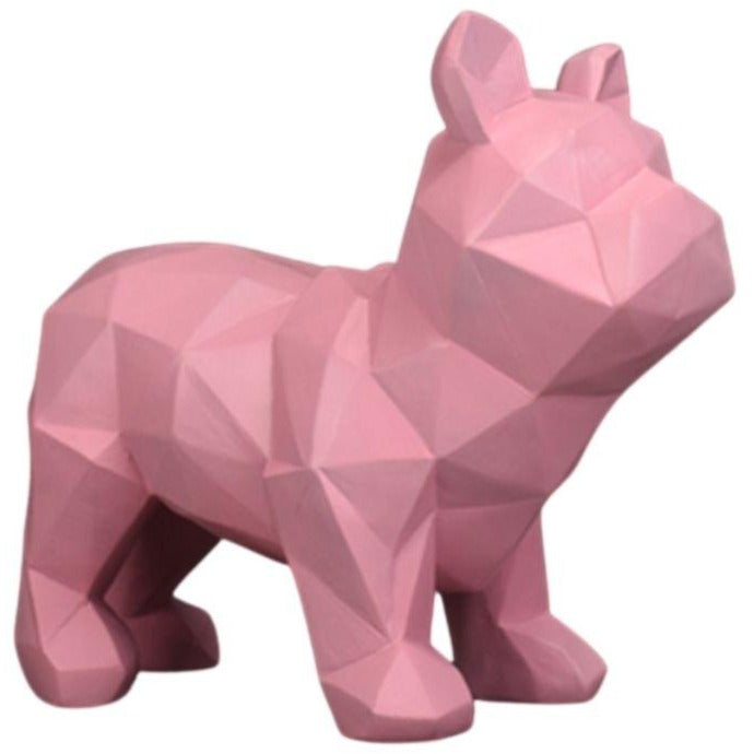 Estátua de cães de origami