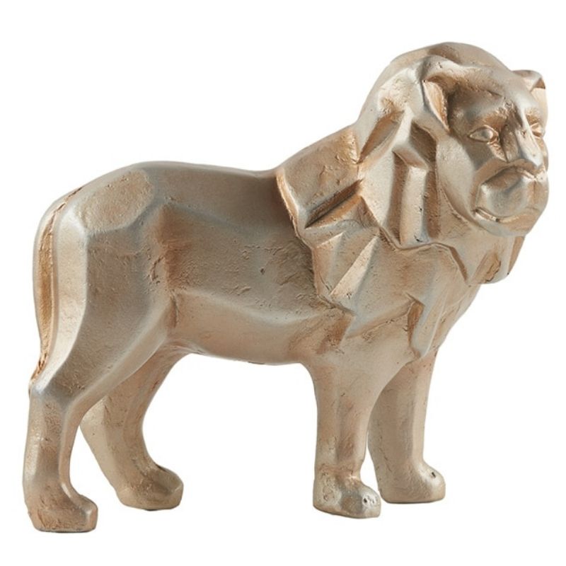 Estátua de Lion Resina