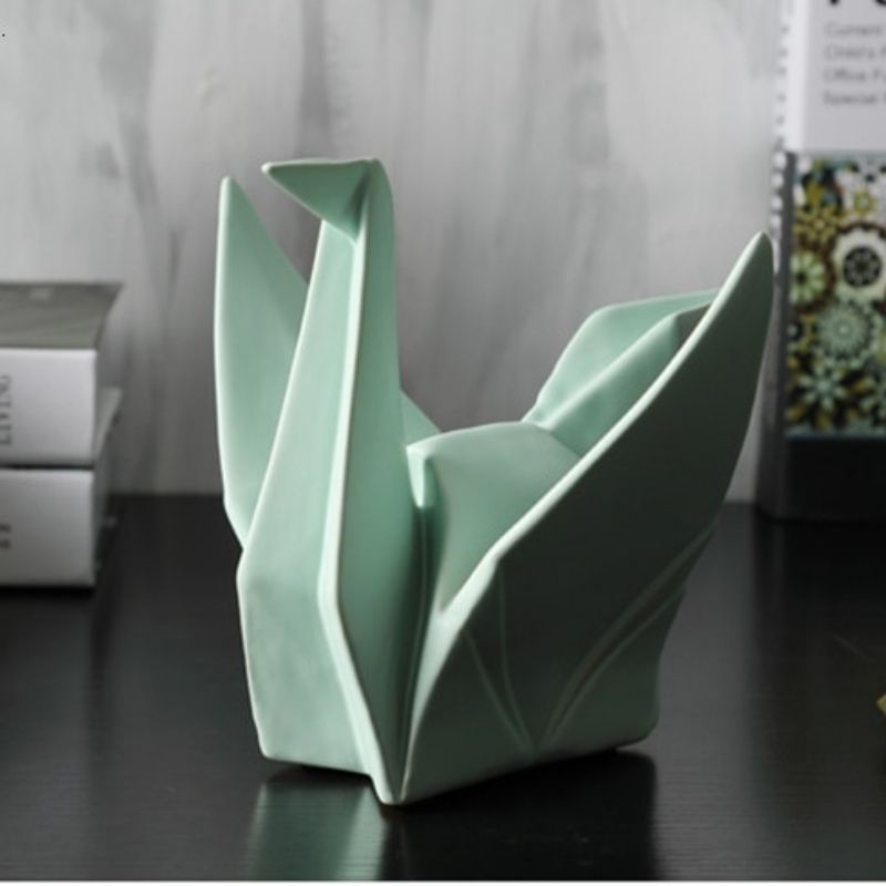 Estátua de papel de origami