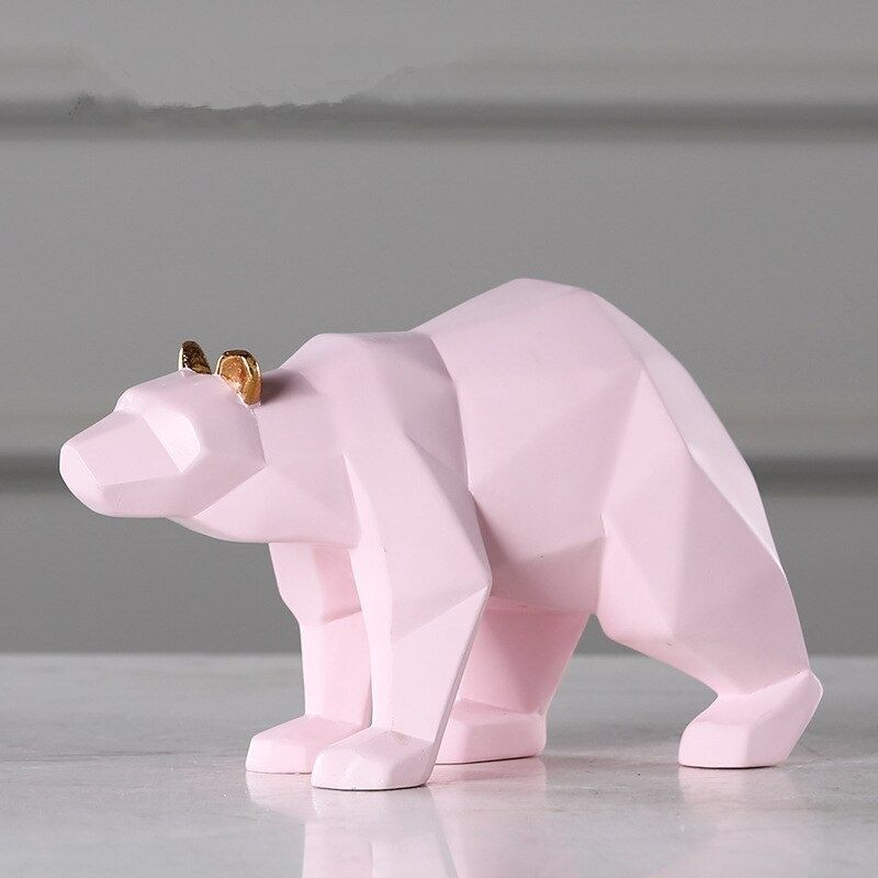 Estátua de Urso de Origami