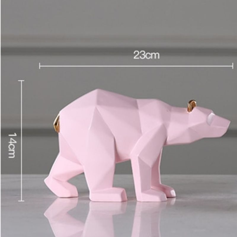 Estátua de Urso de Origami