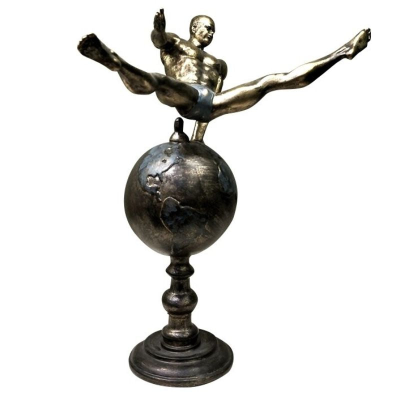 Estátua do homem da ginasta