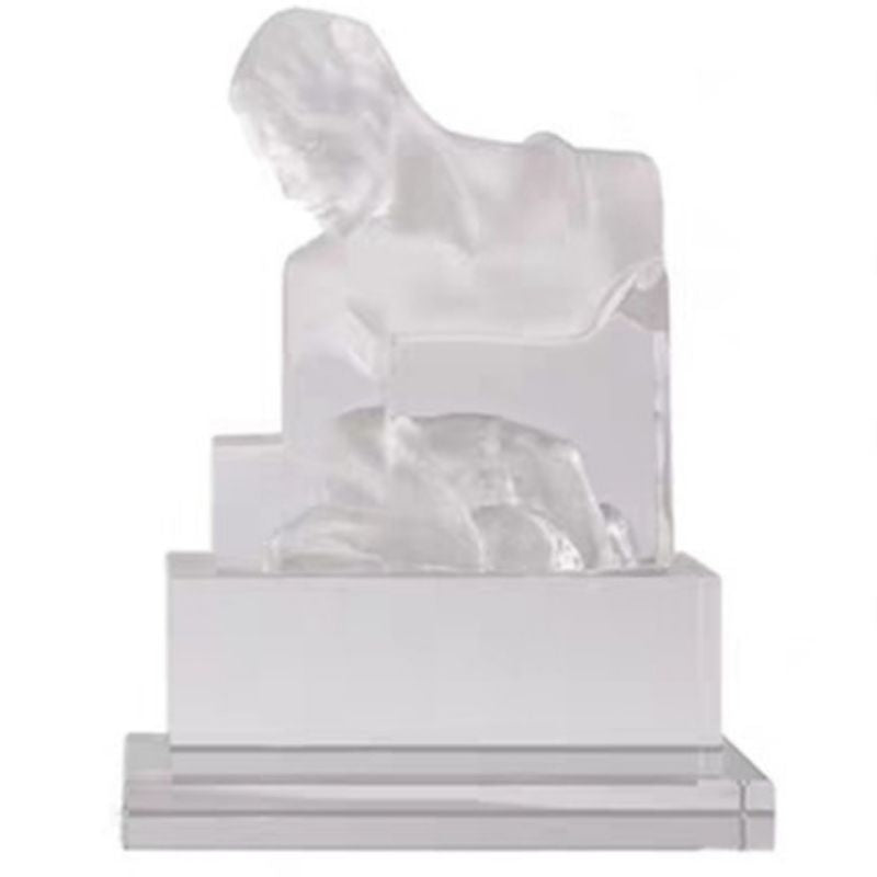 Estátua do homem transparente