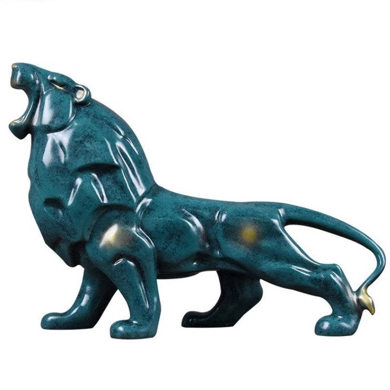 Estátua do leão azul