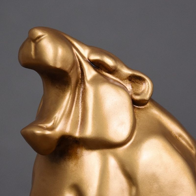 Estátua do Lion Golden