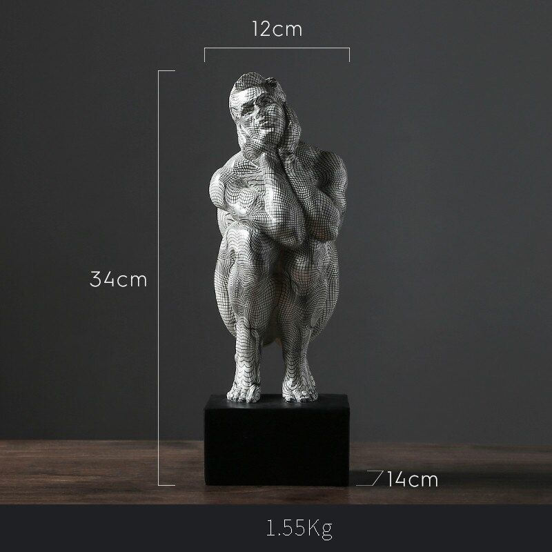 Estátua do Man Silver