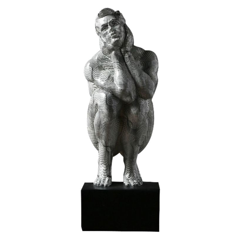 Estátua do Man Silver