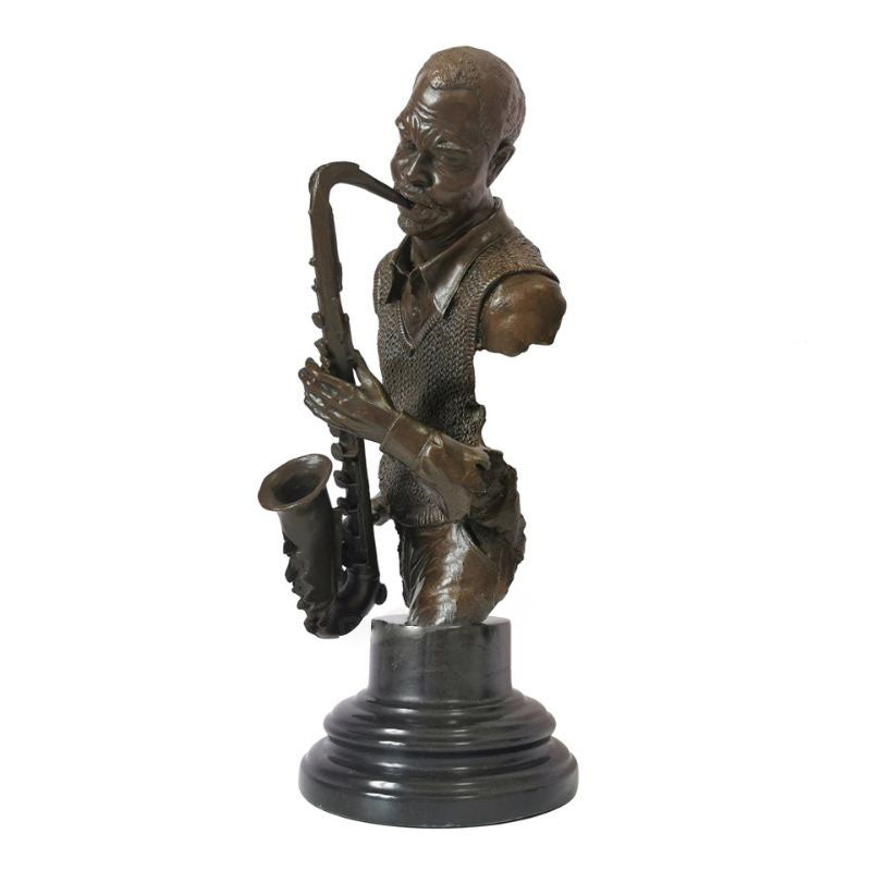 Estátua do músico africano
