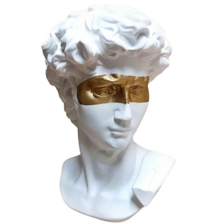 Estátua Grega decoração branca