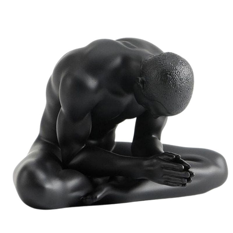 Estátua Homem sentada