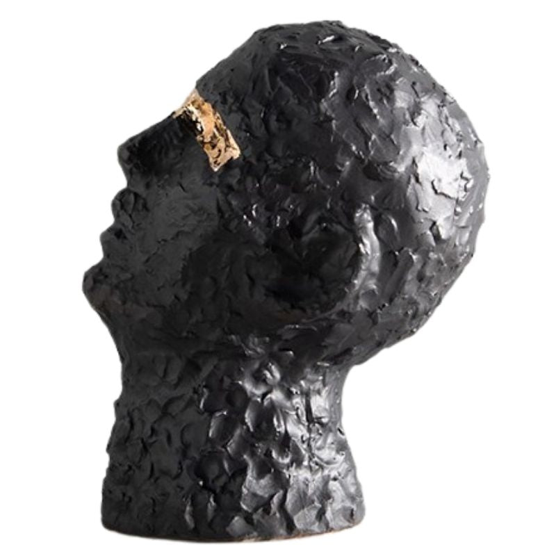 Estátua Man Black Head