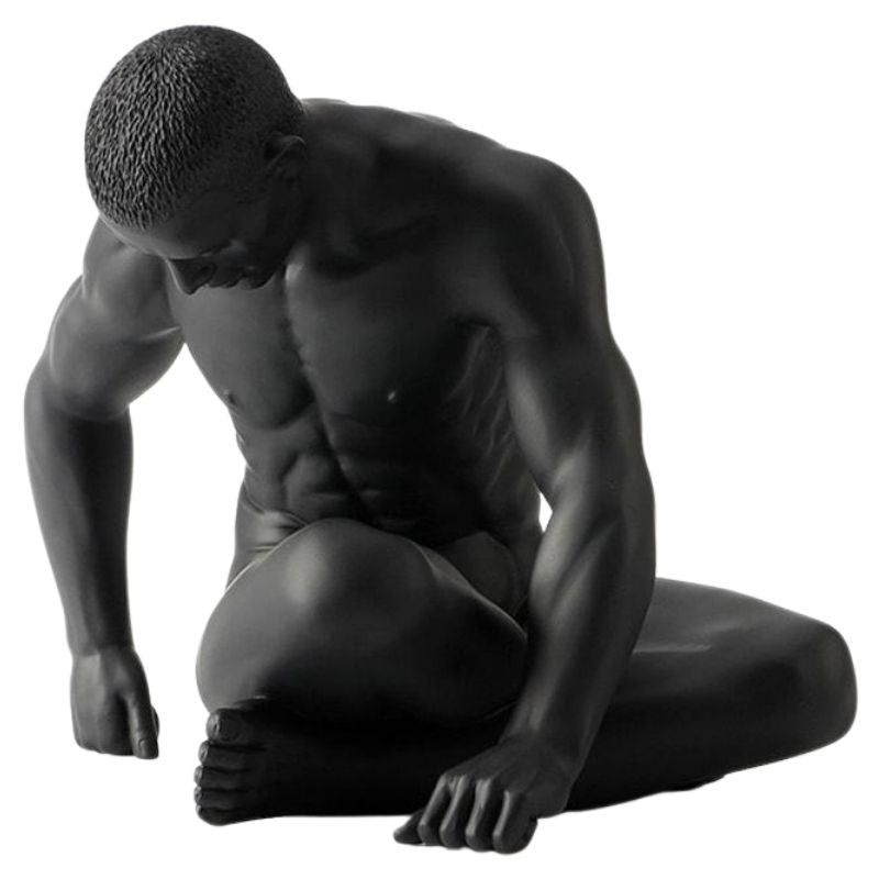 Estátua preguiçosa sentada