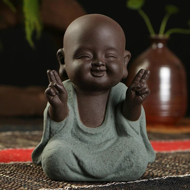 Mini estátua de Budhu Buda